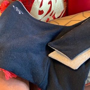 Hooded scarf wrap for real warmth